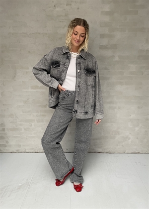 Zauma hw jeans Vintage Grey Wash Gestuz 
